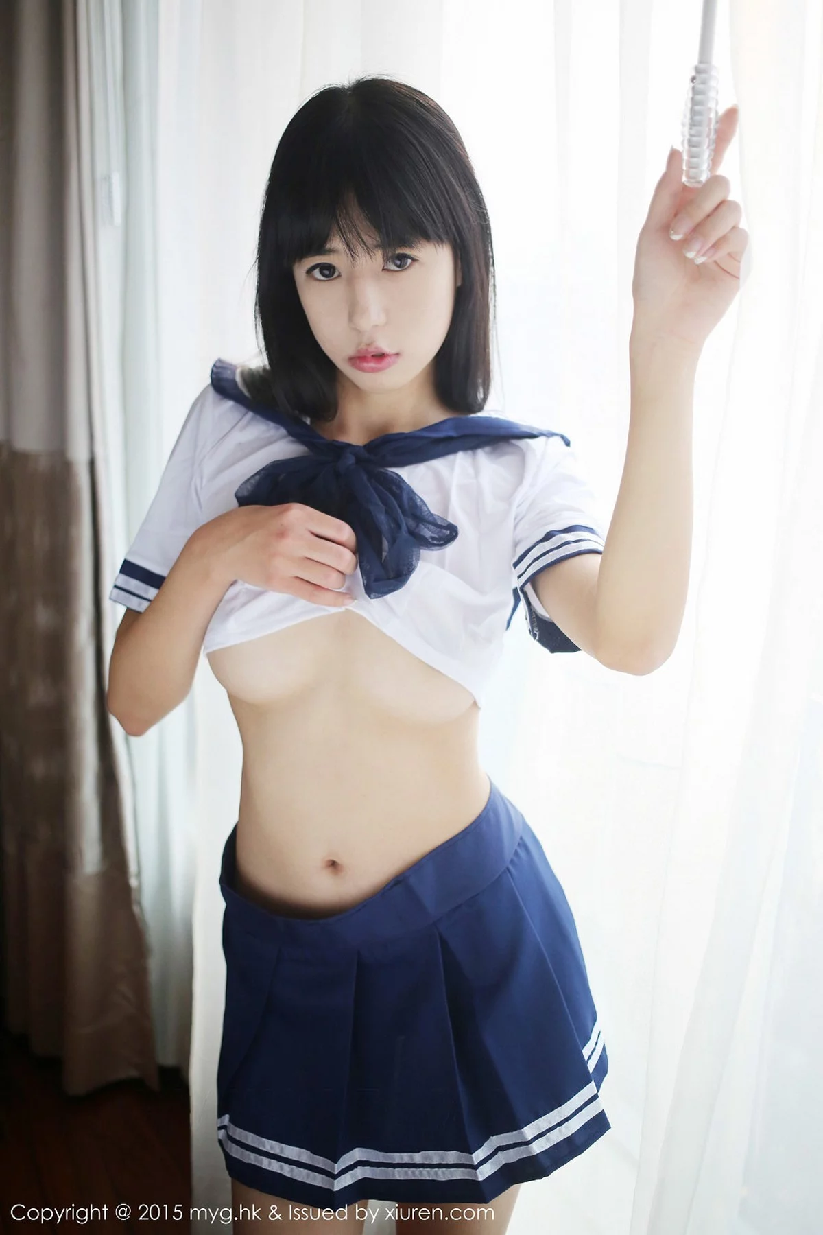 Xrmnw.Com[MyGirl美媛馆]Vol.184_嫩模Ellie艾栗栗学生妹水手服真空秀美乳半球诱惑写真42P