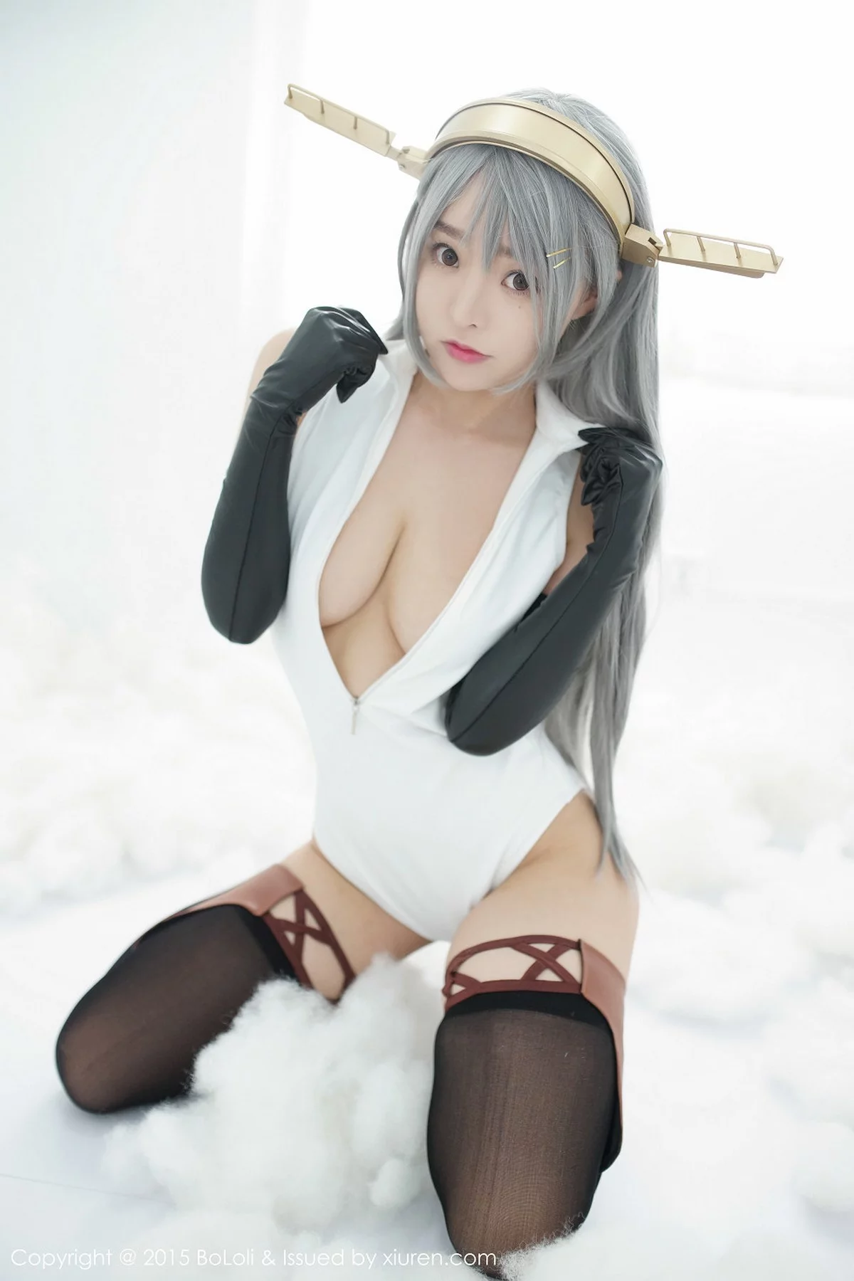 Xrmnw.Com[BoLoli波萝社]Vol.034_嫩模柳侑绮COSPLAY开胸泳衣版性感写真70P