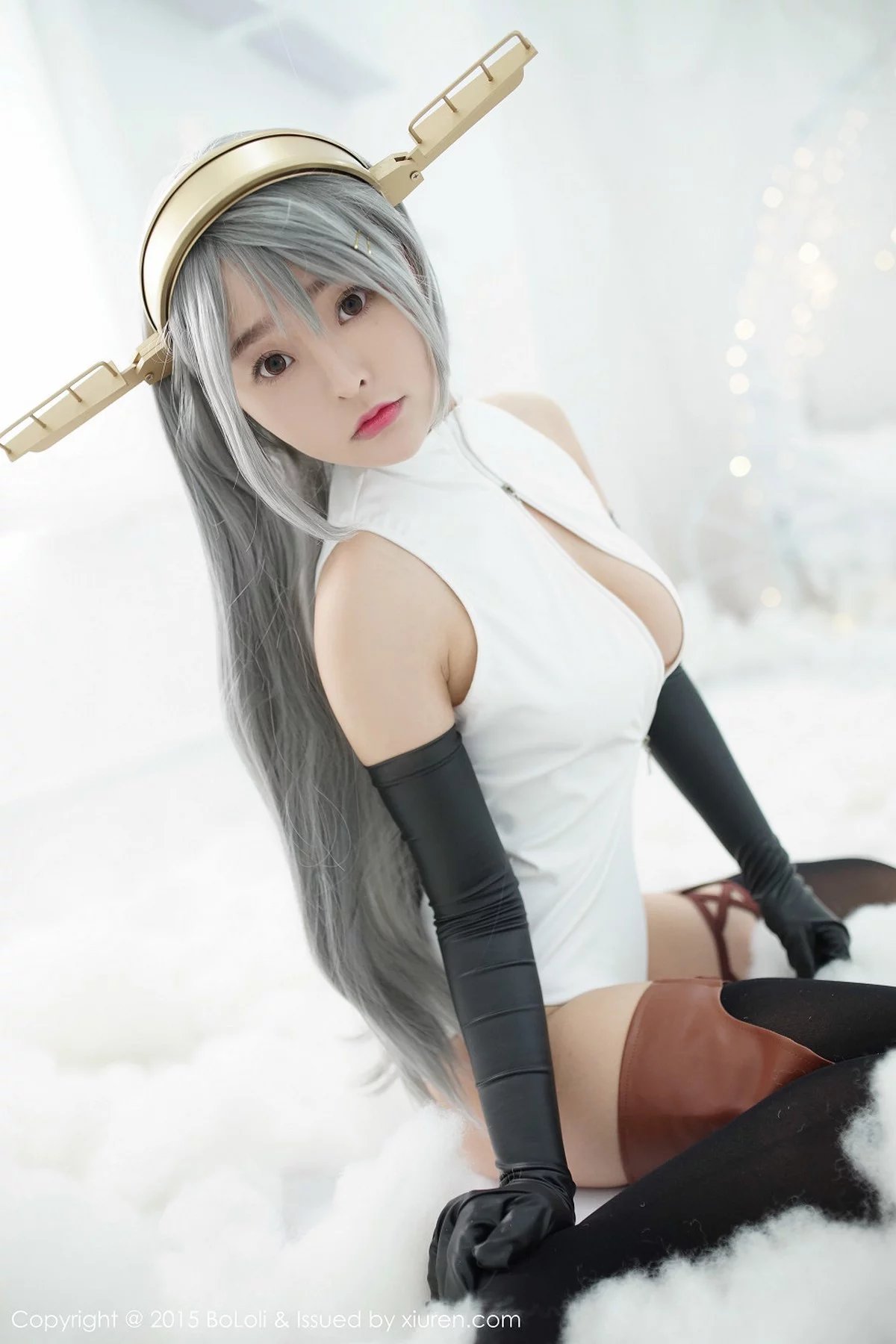 Xrmnw.Com[BoLoli波萝社]Vol.034_嫩模柳侑绮COSPLAY开胸泳衣版性感写真70P