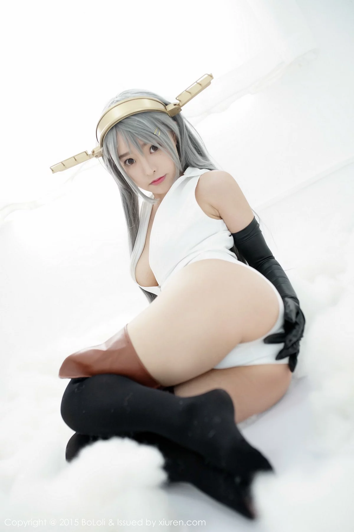 Xrmnw.Com[BoLoli波萝社]Vol.034_嫩模柳侑绮COSPLAY开胸泳衣版性感写真70P