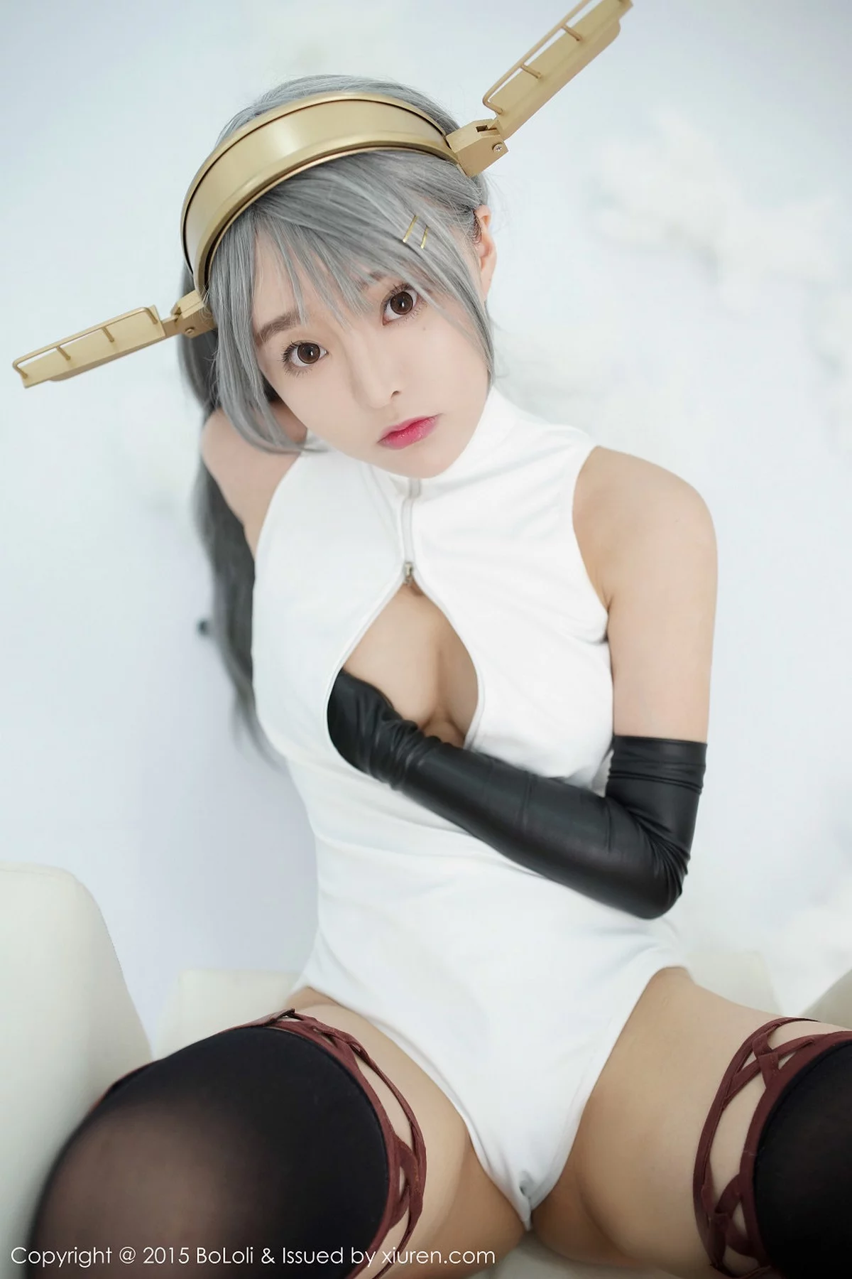 Xrmnw.Com[BoLoli波萝社]Vol.034_嫩模柳侑绮COSPLAY开胸泳衣版性感写真70P