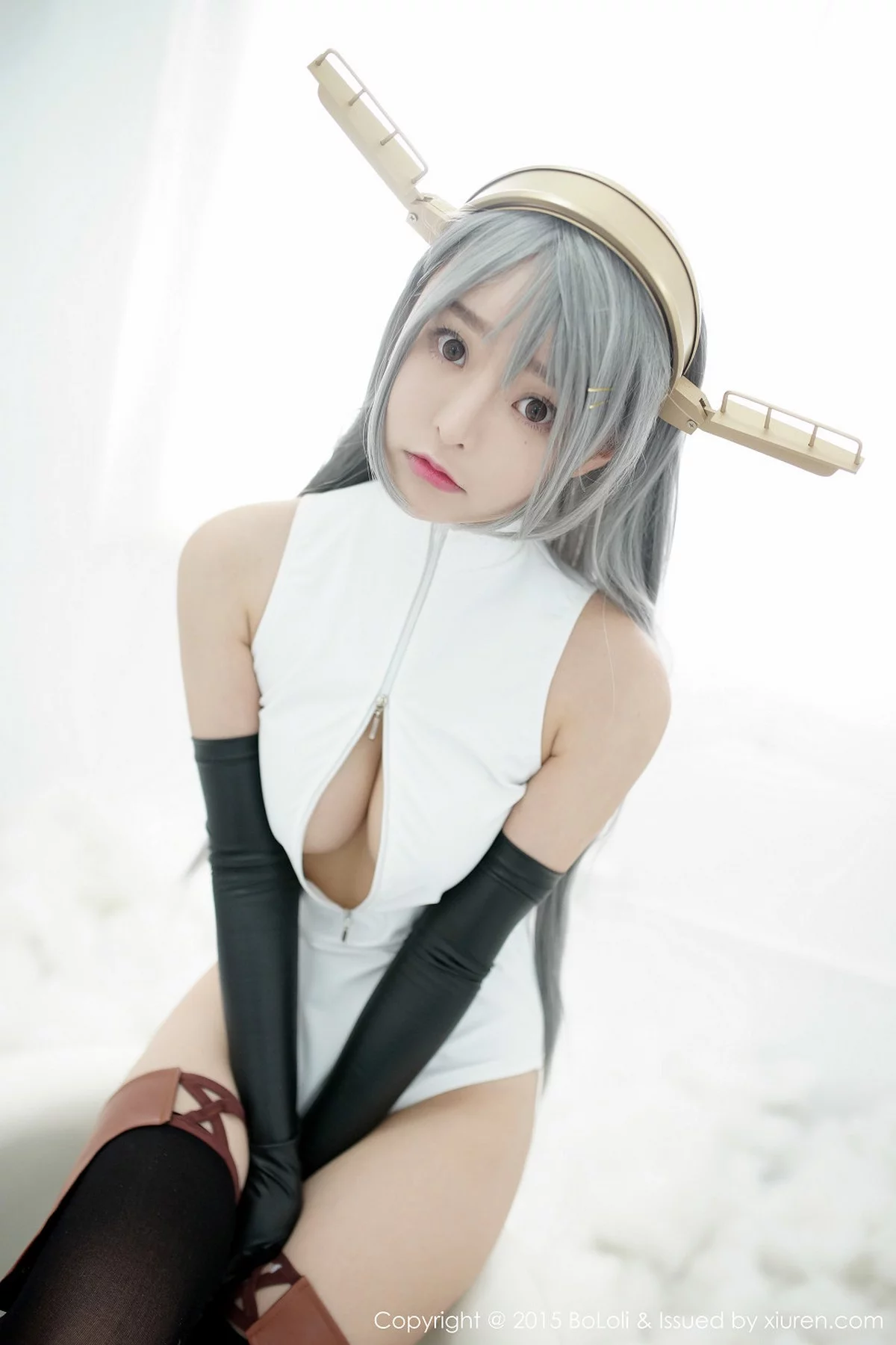 Xrmnw.Com[BoLoli波萝社]Vol.034_嫩模柳侑绮COSPLAY开胸泳衣版性感写真70P