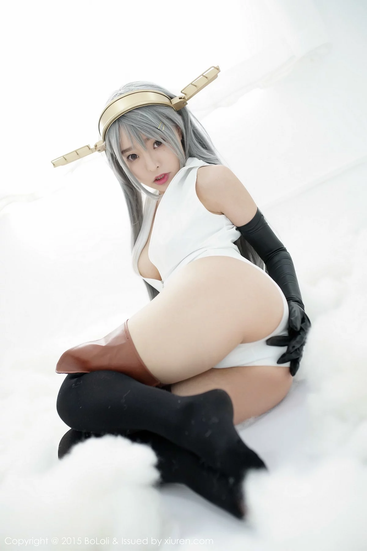 Xrmnw.Com[BoLoli波萝社]Vol.034_嫩模柳侑绮COSPLAY开胸泳衣版性感写真70P