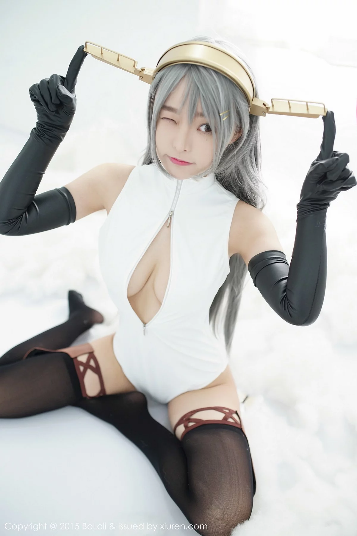 Xrmnw.Com[BoLoli波萝社]Vol.034_嫩模柳侑绮COSPLAY开胸泳衣版性感写真70P