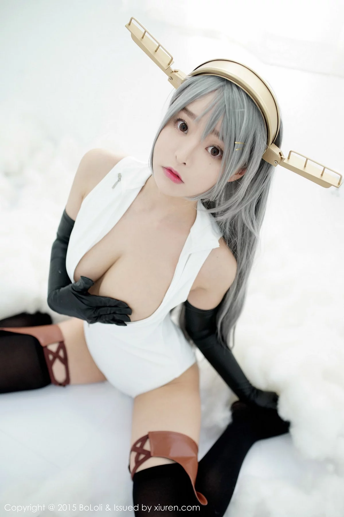 Xrmnw.Com[BoLoli波萝社]Vol.034_嫩模柳侑绮COSPLAY开胸泳衣版性感写真70P