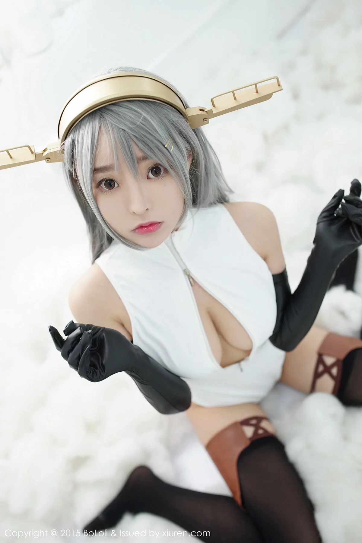 Xrmnw.Com[BoLoli波萝社]Vol.034_嫩模柳侑绮COSPLAY开胸泳衣版性感写真70P