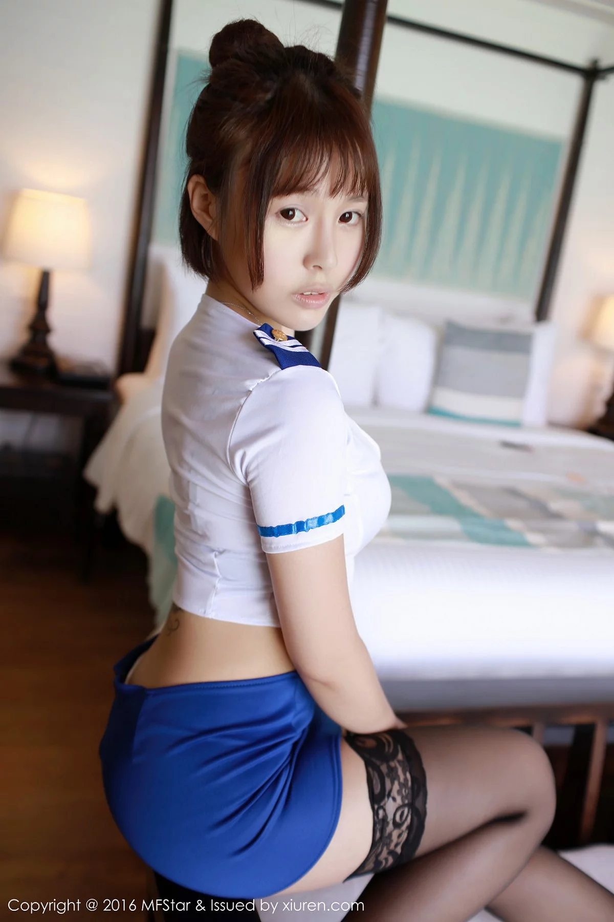 Xrmnw.Com[MFStar模范学院]Vol.047_嫩模Evelyn艾莉马尔代夫旅拍性感比基尼美乳诱惑53P