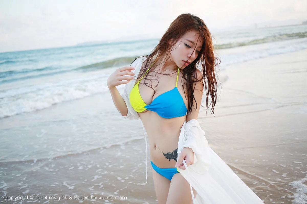 Xrmnw.Com[MyGirl美媛馆]Vol.007_嫩模vetiver嘉宝贝儿海边性感内衣秀豪乳写真131P