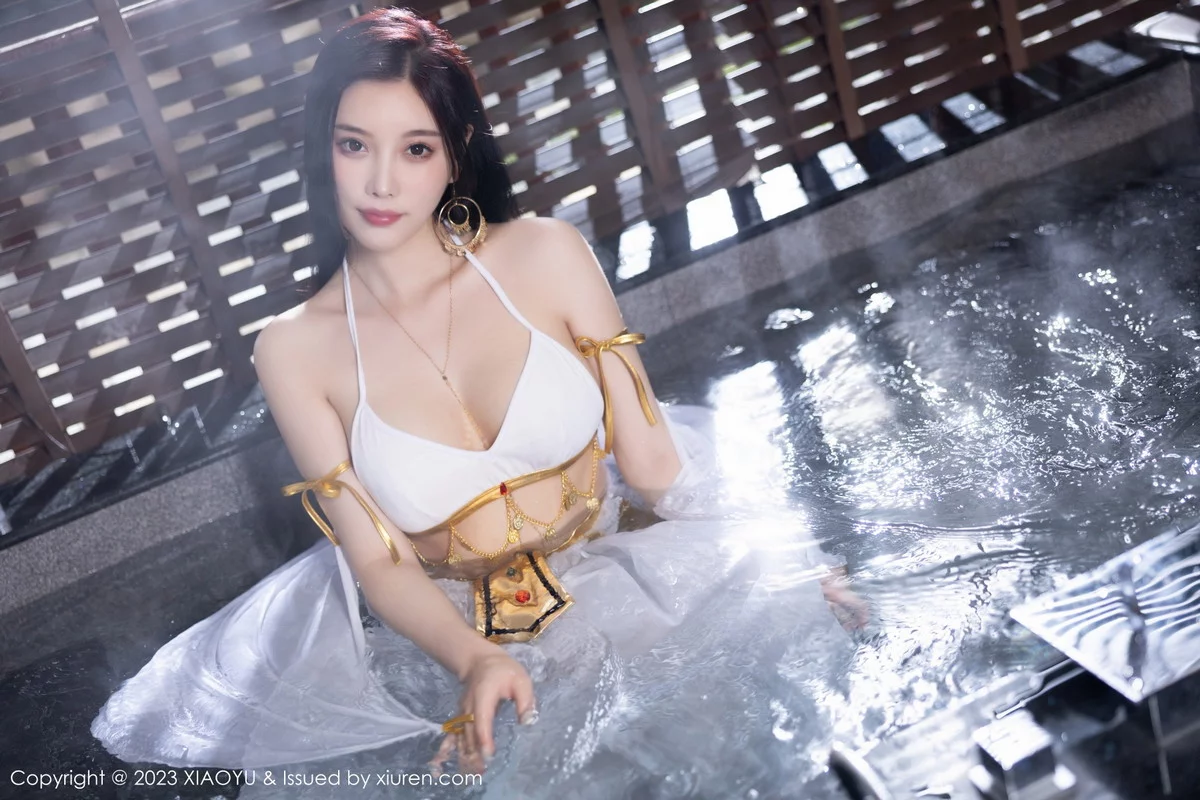 Xrmnw.Com[XiaoYu画语界]Vol.973_女神杨晨晨Yome性感白色诱人服饰秀完美绝伦身材撩人诱惑写真86P