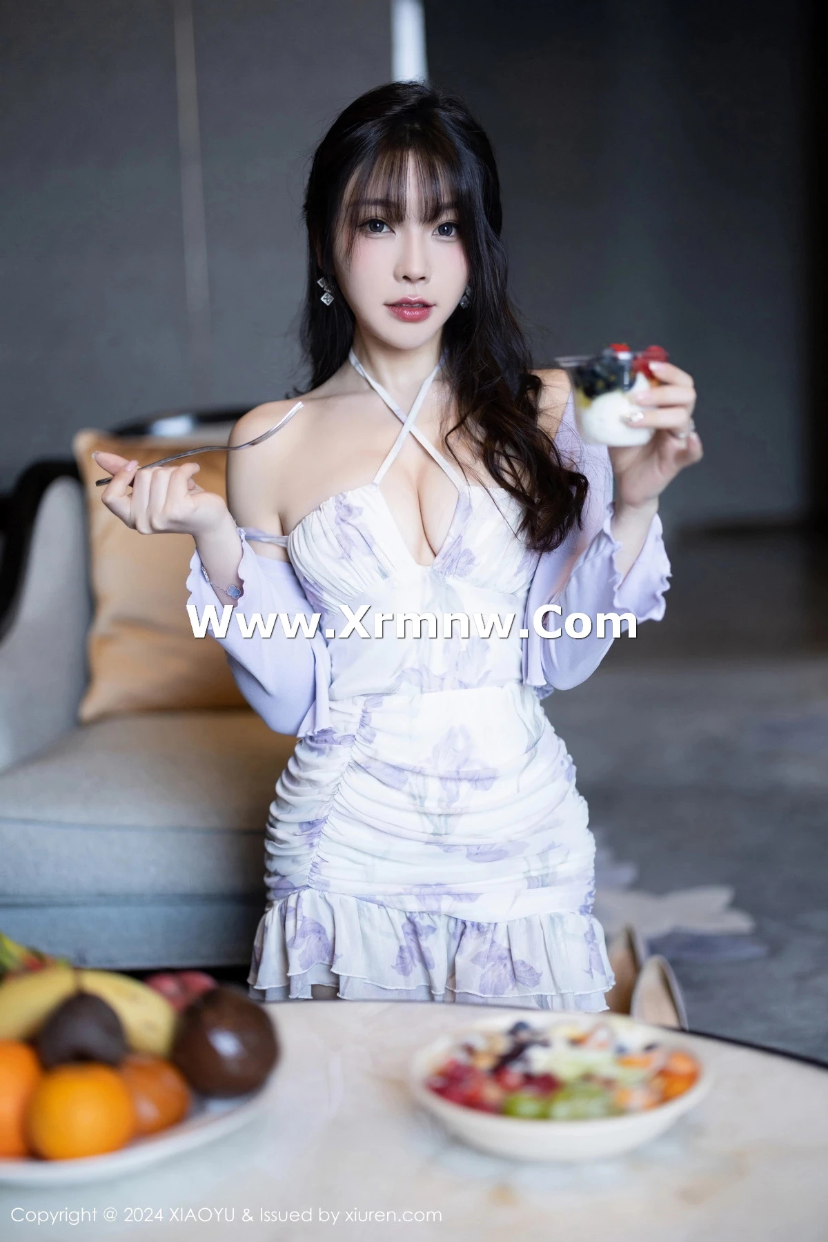 Xrmnw.Com[XiaoYu画语界]Vol.1224_女神徐莉芝Booty轻透薄纱情趣服配开档白丝秀曼妙身姿诱惑写真87P